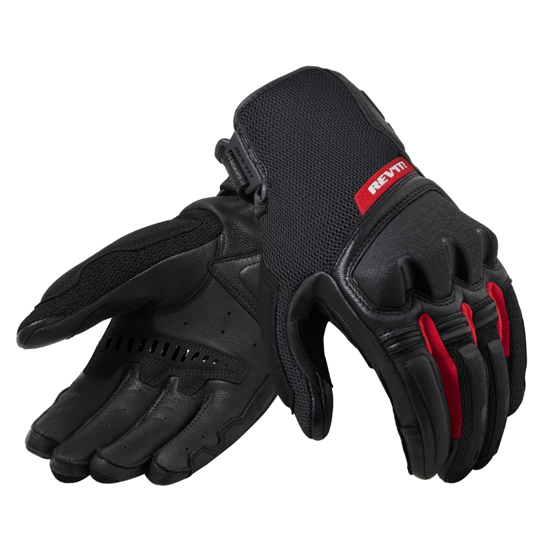 Revit Duty motorhandschoenen rood en zwart uitverkoop