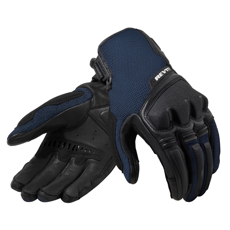 Revit Duty Motorcycle Handschoenen Zwart en Blauw uitverkoop