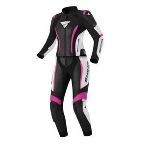 Shima Miura 2.0 zwart, wit en roze jumpsuit voor dames