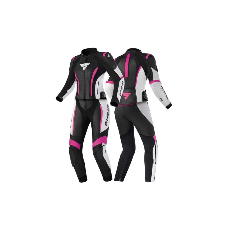 Shima Miura 2.0 zwart, wit en roze jumpsuit voor dames