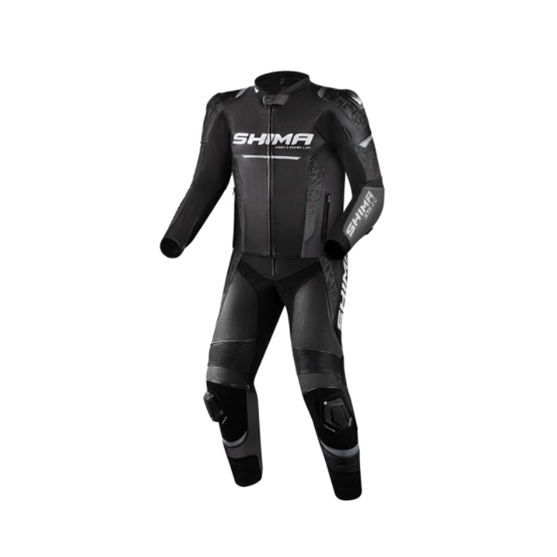 Shima STR 2.0 zwart-grijs motoroverall