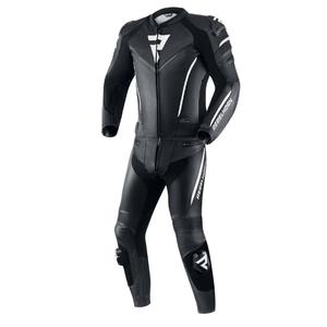 Rebelhorn Fighter zwart-witte motoroverall uitverkoop