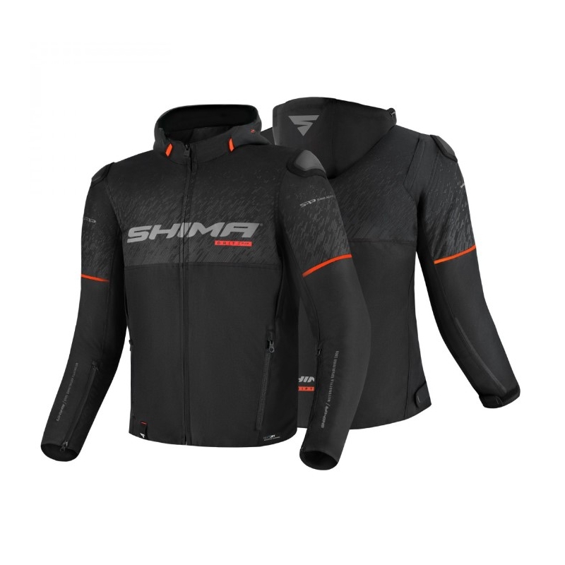 Motorjas Shima Drift+ zwart