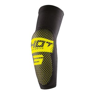 Kids elleboogbeschermers Shot Airlight zwart-fluo geel