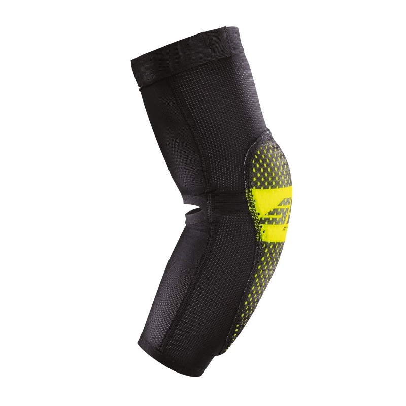 Kids elleboogbeschermers Shot Airlight zwart-fluo geel