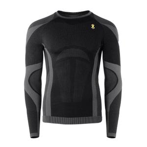 Functioneel herenshirt Rilax Noah zwart - lange mouw