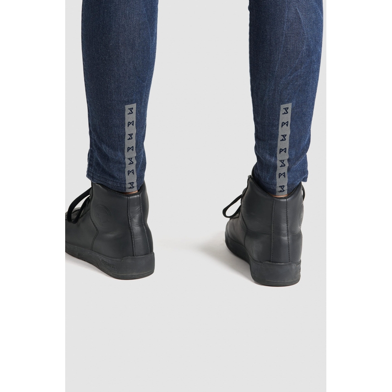 Damesfietsjeans PANDO MOTO Kusari Cor 02 blauw uitverkoop