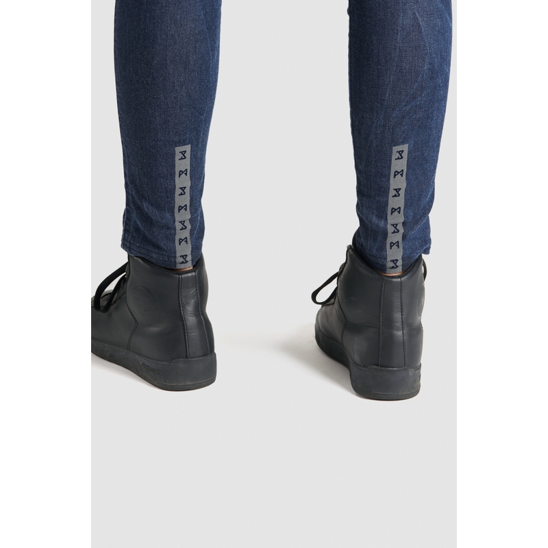 Damesfietsjeans PANDO MOTO Kusari Cor 02 blauw uitverkoop