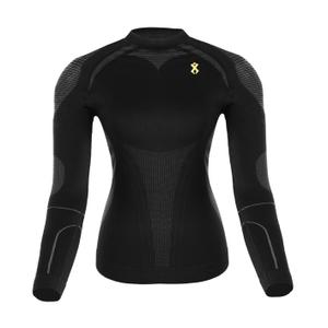 Dames T-shirt Rilax Mia zwart - lange mouwen