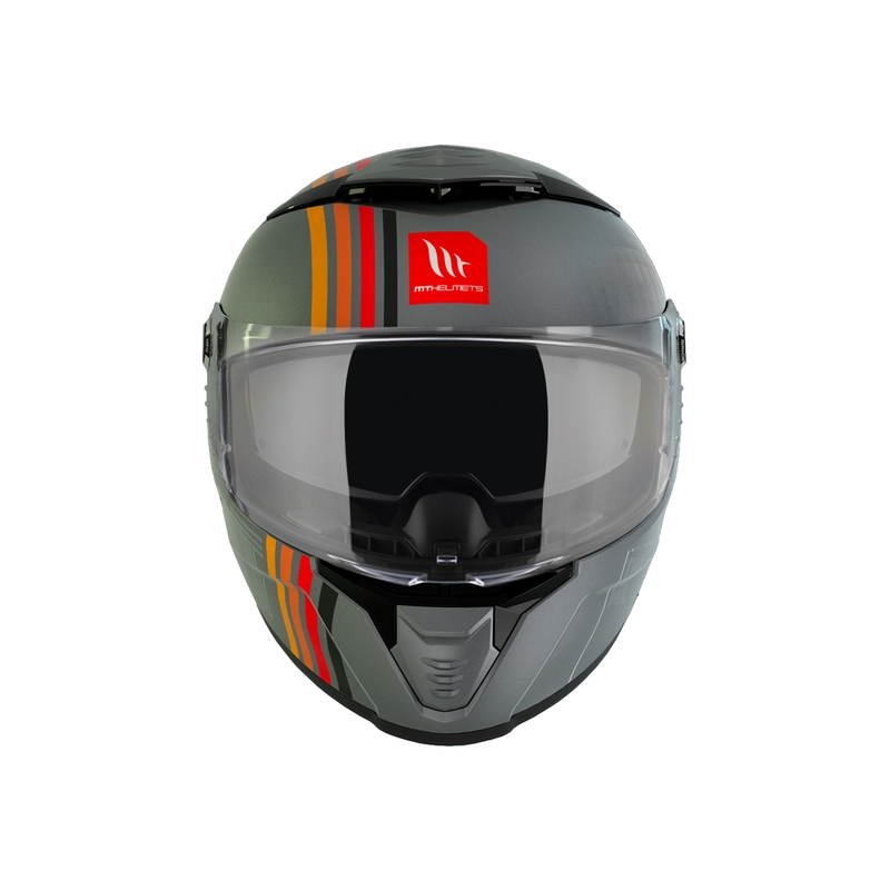 Integrální přilba na motorku MT Thunder 4 SV Mil C2 šedá matná výprodej