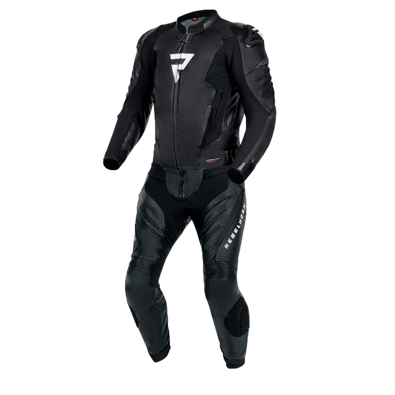 Rebelhorn Veloce zwart-wit motoroverall