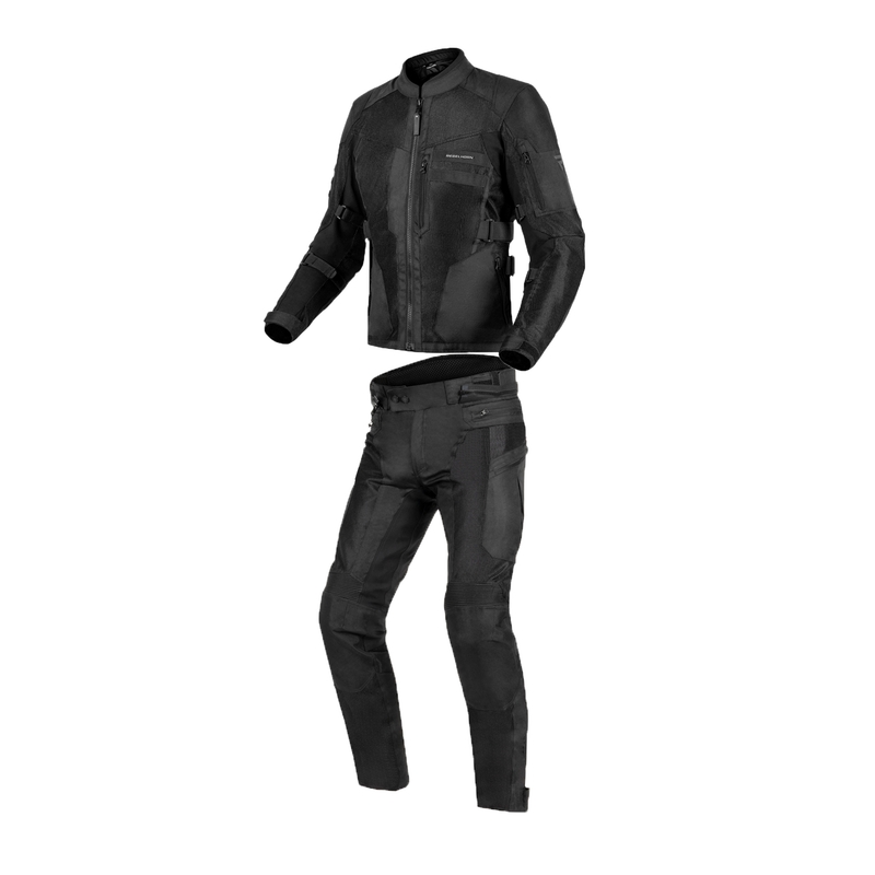 Rebelhorn Scandal II Zwarte Motoroverall uitverkoop