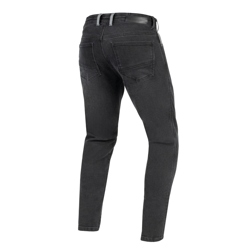 Motorjeans Rebelhorn Nomad TP zwart gewassen uitverkoop
