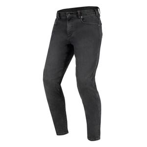 Motorjeans Rebelhorn Nomad TP zwart gewassen uitverkoop