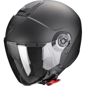 Open helm Scorpion EXO-CITY II effen zwart mat