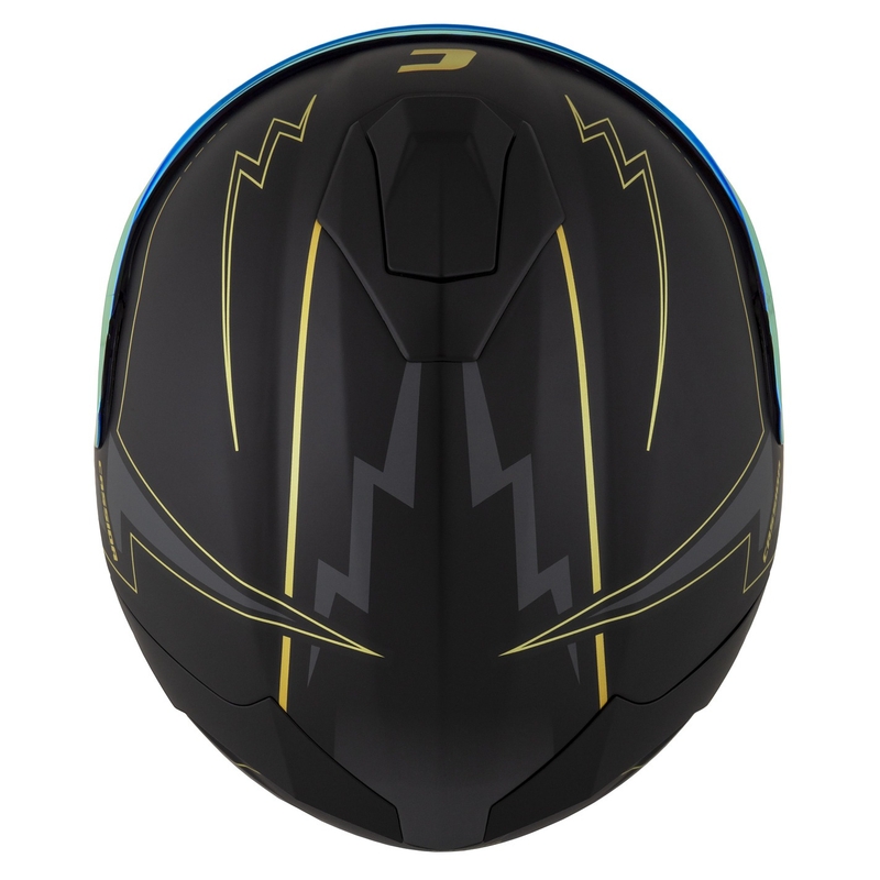 Cassida Integral GT 2.1 Flash zwart-goud-grijs motorhelm
