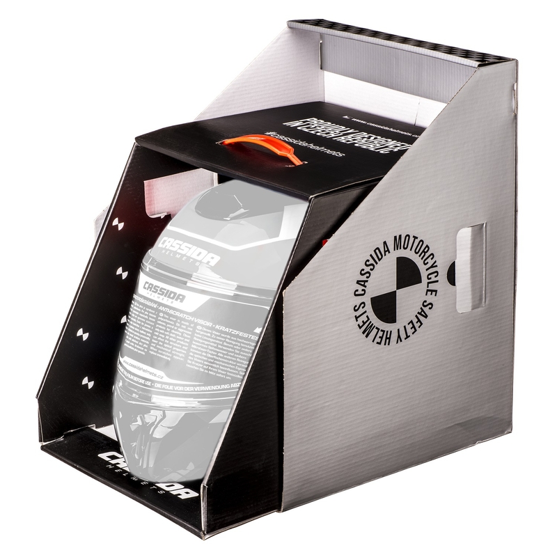 Cassida Integral GT 2.1 Flash Zwart-Grijs Integrale Motorfietshelm