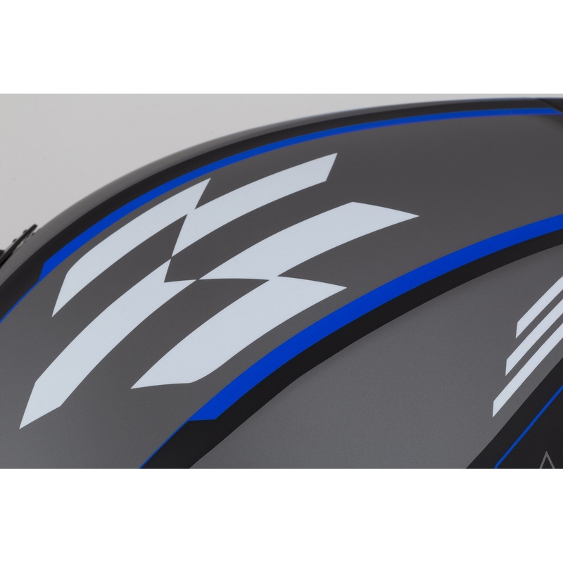 Integraalhelm Cassida Integral 3.0 RoxoR zwart-grijs-blauw