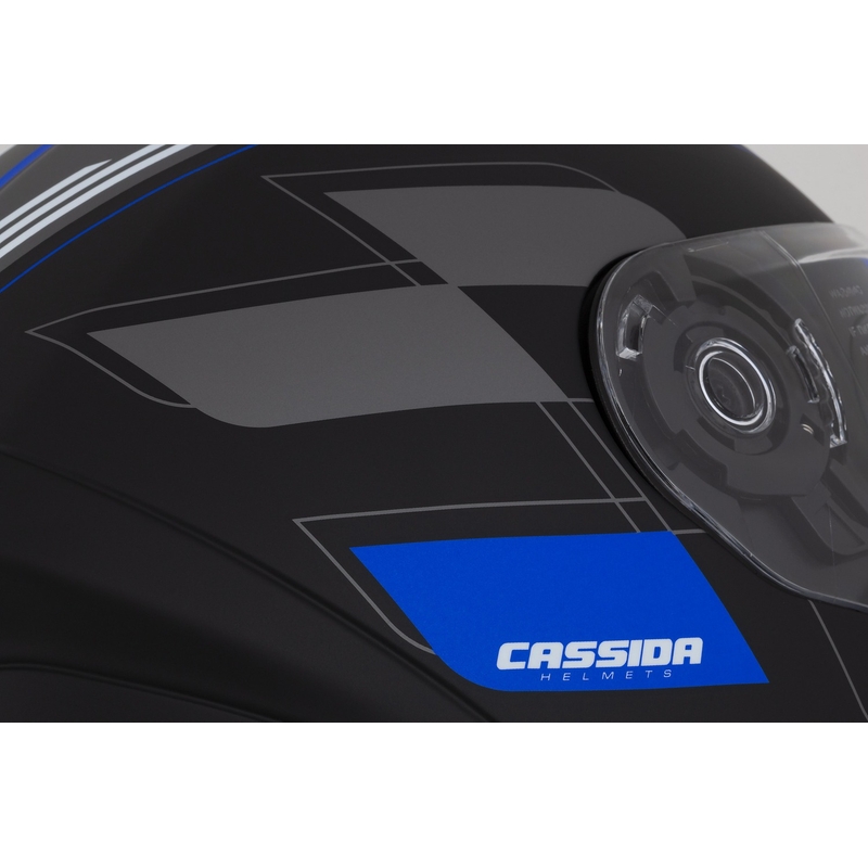 Integraalhelm Cassida Integral 3.0 RoxoR zwart-grijs-blauw