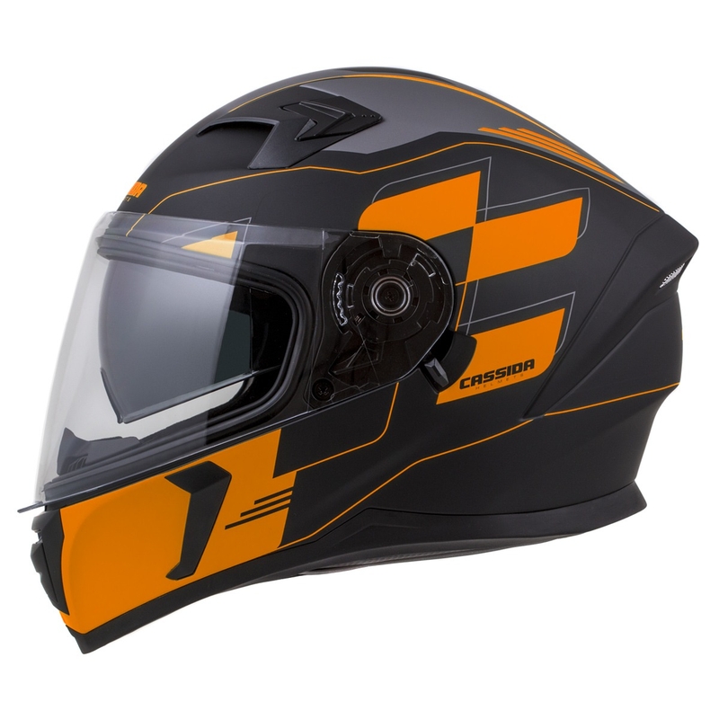 Integraalhelm Cassida Integral 3.0 RoxoR zwart-oranje