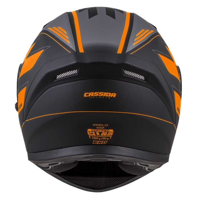 Integraalhelm Cassida Integral 3.0 RoxoR zwart-oranje