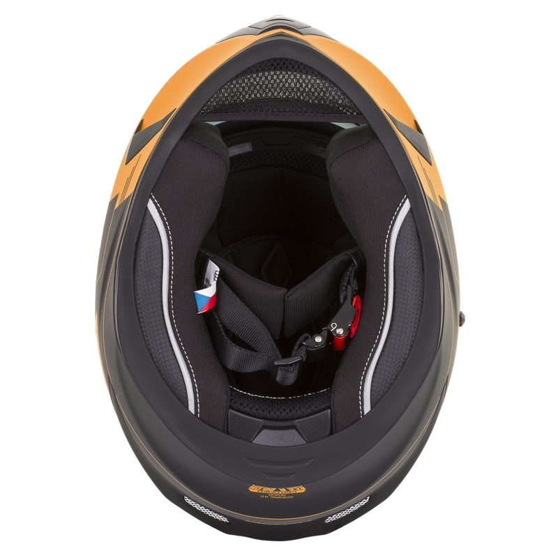 Integraalhelm Cassida Integral 3.0 RoxoR zwart-oranje