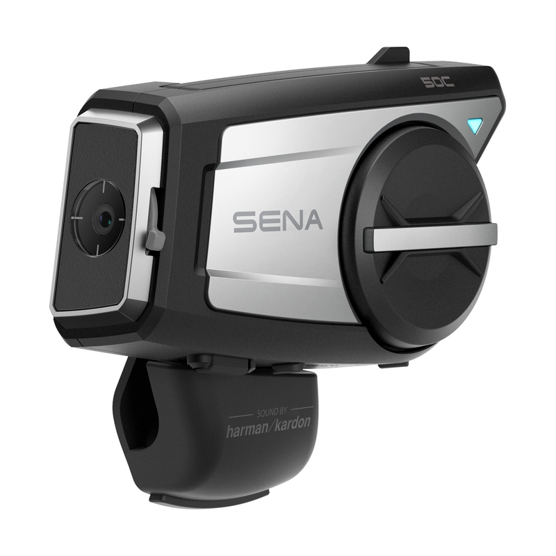 Mesh headset SENA 50C met 4K camera