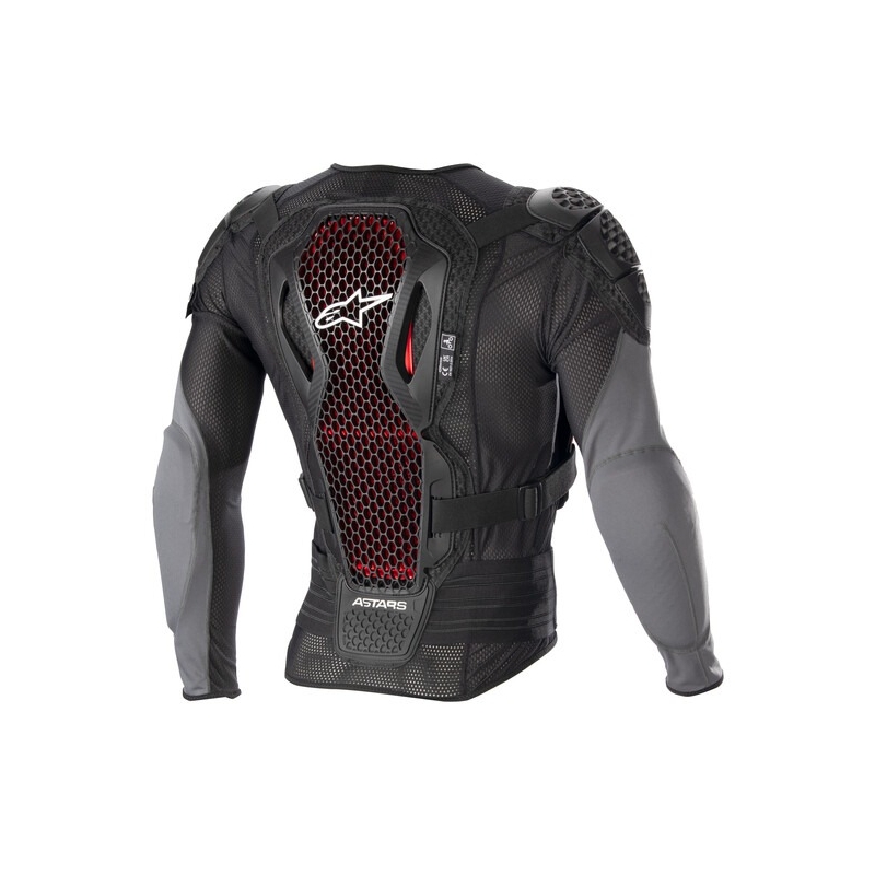 Alpinestars Bionic Plus 2 zwart-grijs-rode bodyprotector