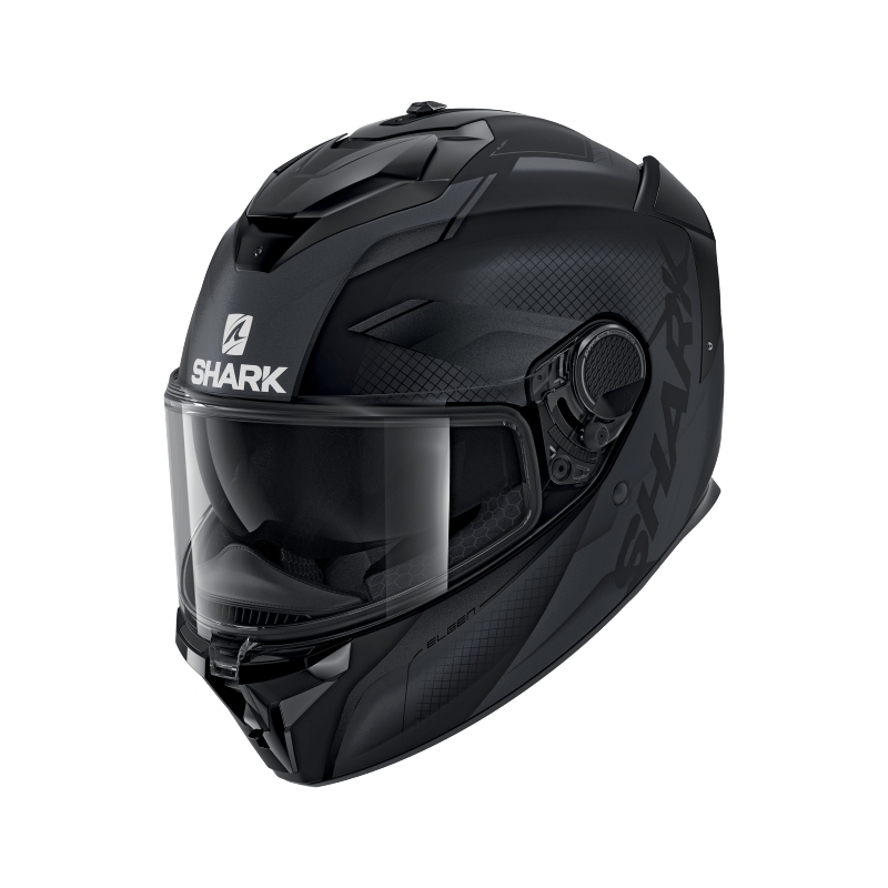 Integrální přilba SHARK SPARTAN GT Elgen černo-antracitová matná