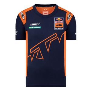 Kinder T-shirt KTM Red Bull Racing Official Teamline blauw-oranje