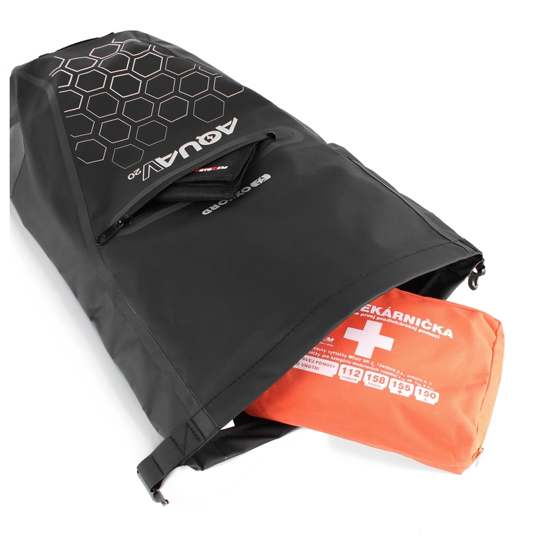 Waterdichte rugzak Oxford AQUA V20 zwart 20 l