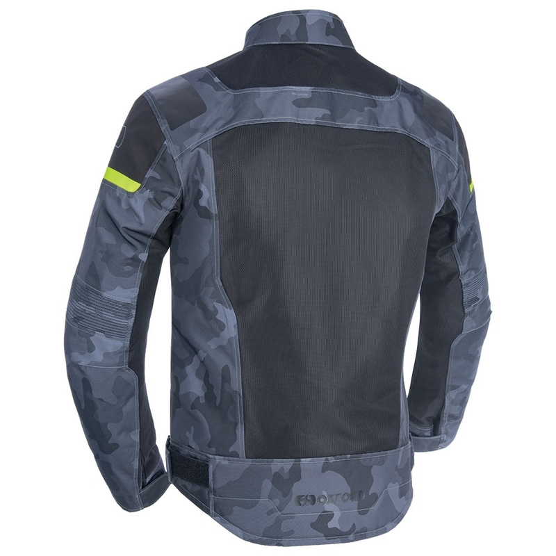 Oxford Dakar D2D Air camouflage grijs motorjack uitverkoop