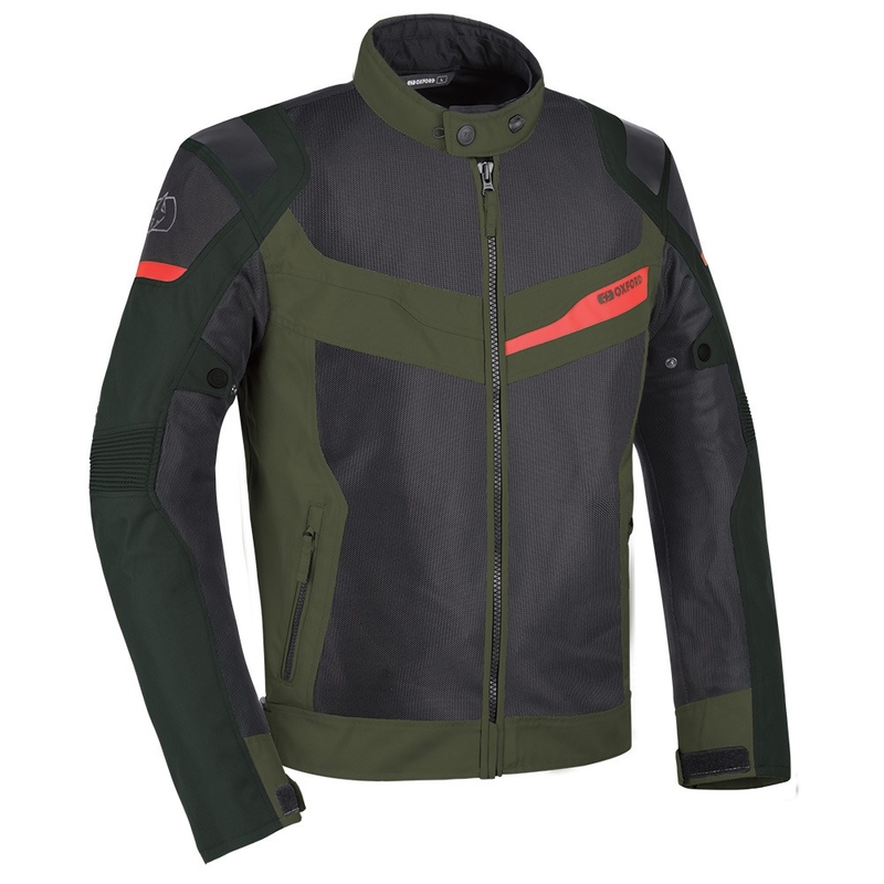 Oxford Dakar D2D Air motorjas groen