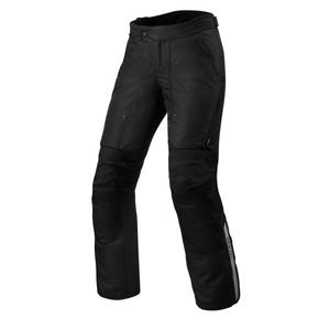 Dames Revit Outback 4 H2O Motorfietsbroek Zwart Verlengd
