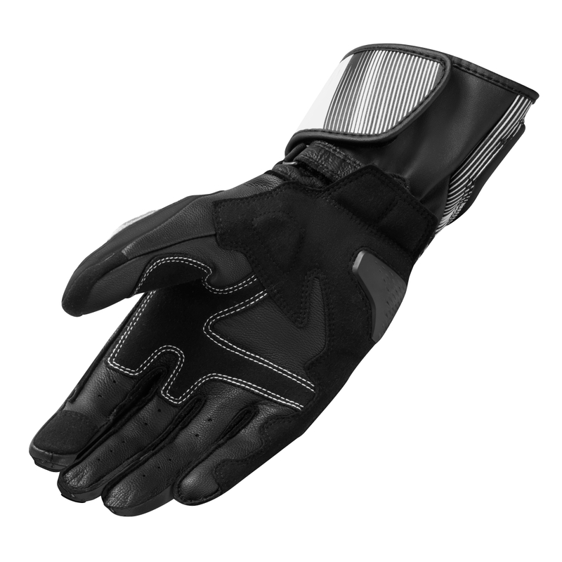 Motorhandschoenen Revit Metis 2 zwart-wit