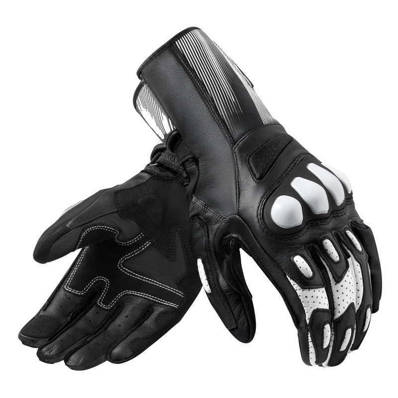 Motorhandschoenen Revit Metis 2 zwart-wit