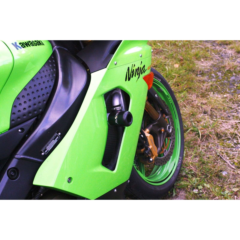 Kawasaki ZX-6R (05-06) met klassieke kuipmodificatie