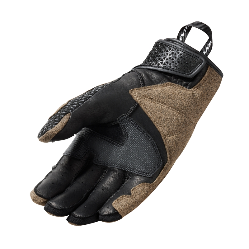 Motorhandschoenen Revit Offtrack 2 zwart-bruin