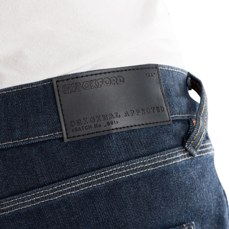 Oxford Original Approved Jeans AA Slim fit donkerblauw