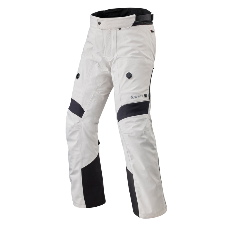Revit Poseidon 3 GTX motorbroek zilver en zwart