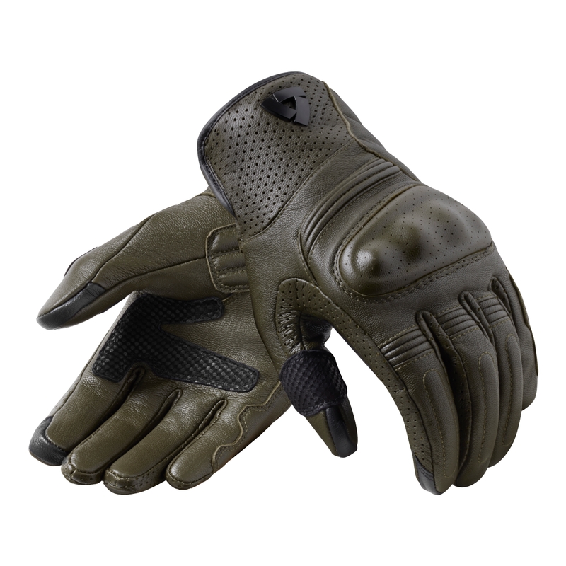 Revit Monster 3 motorhandschoenen donkergroen