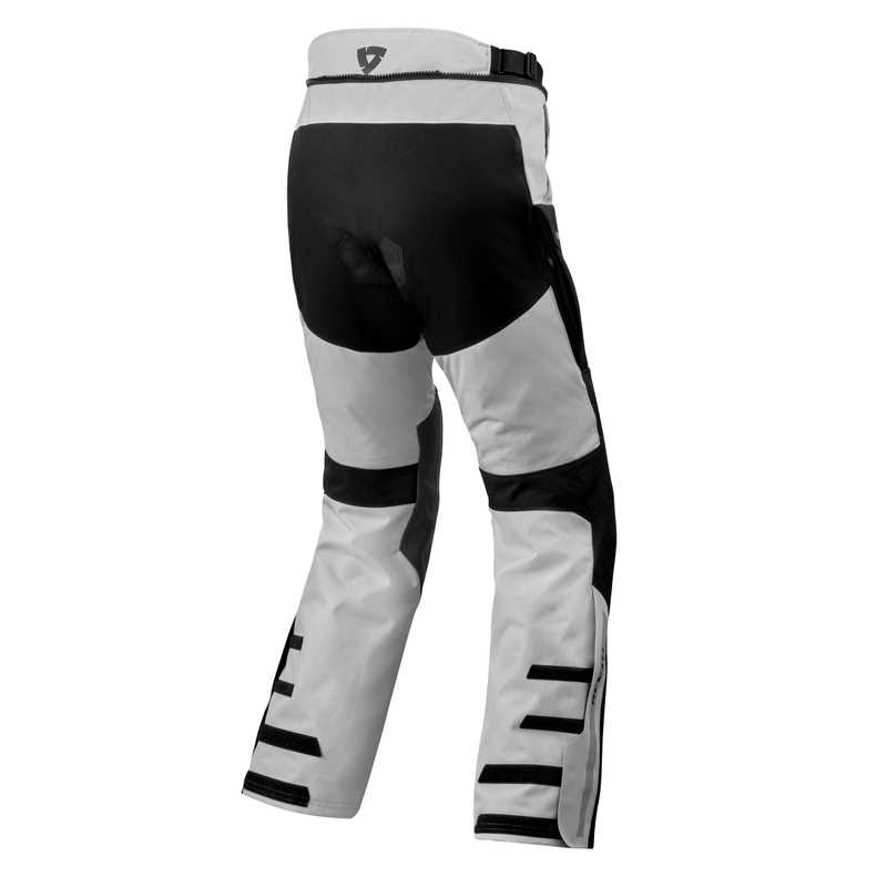 Revit Offtrack 2 H2O Zwart met zilveren motorbroek