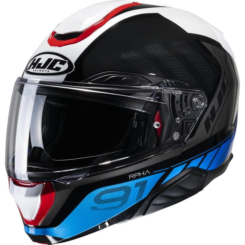 HJC RPHA 91 Rafino MC21 rood-blauw-zwart-wit motorhelm