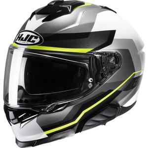 HJC i71 Nior MC3H zwart-grijs-wit-fluo geel integraal motorhelm uitverkoop