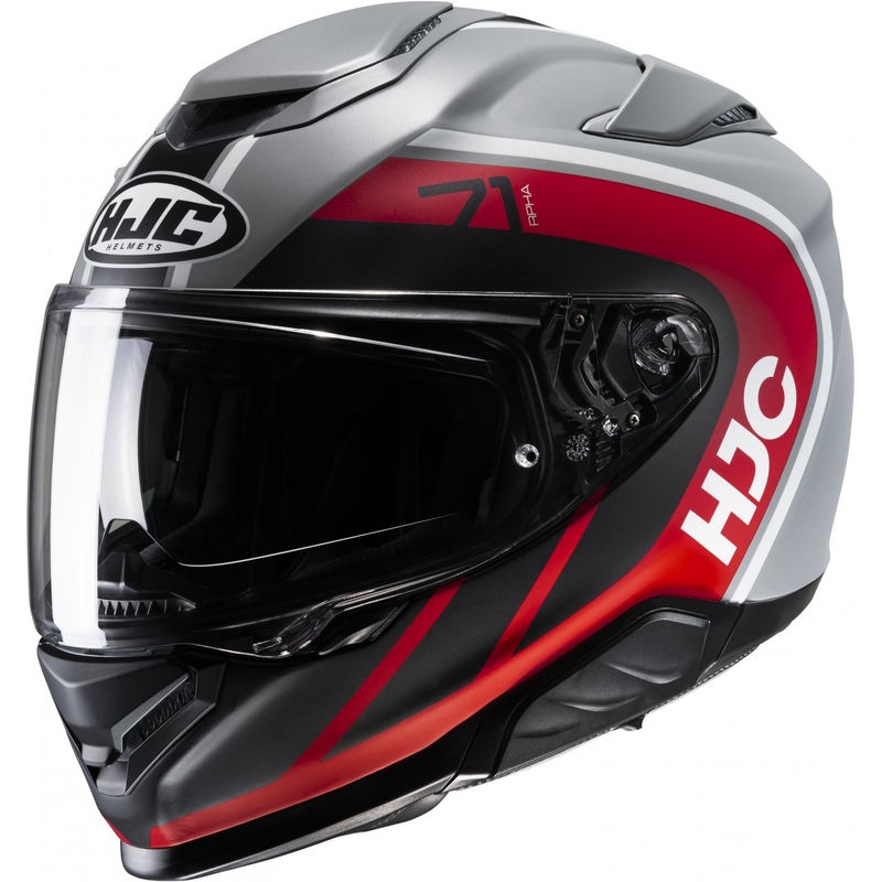 Integraalhelm HJC RPHA 71 Mapos MC1SF zwart-wit-grijs-rood uitverkoop