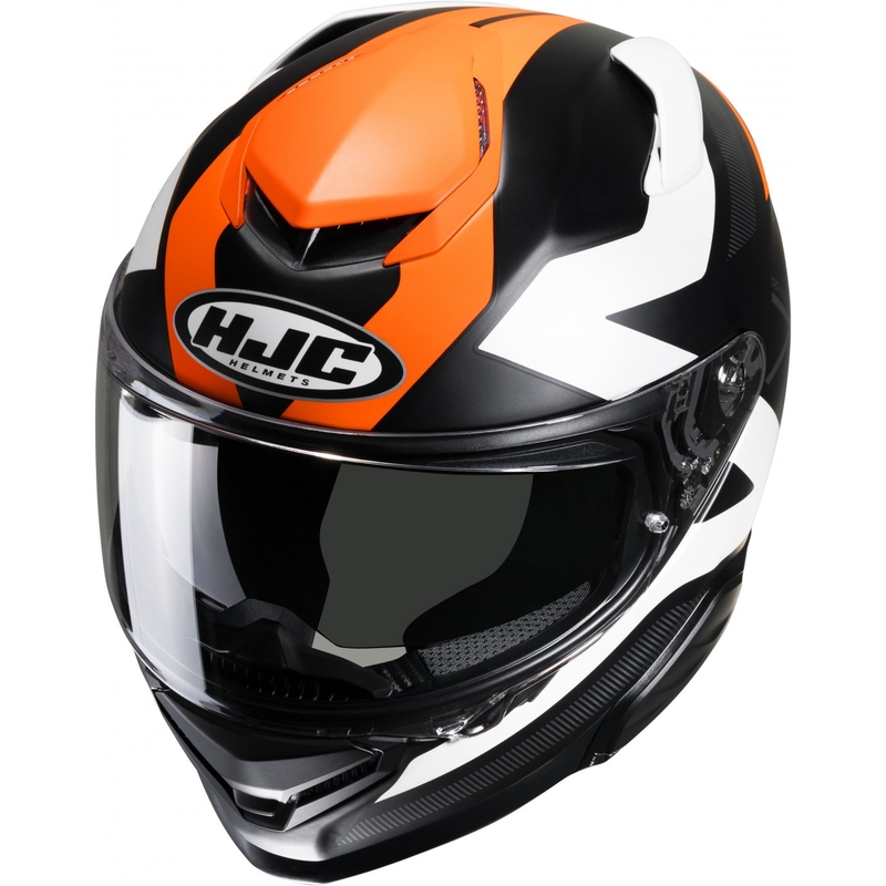 Integraalhelm HJC RPHA 71 Pinna MC7SF zwart-wit-oranje uitverkoop