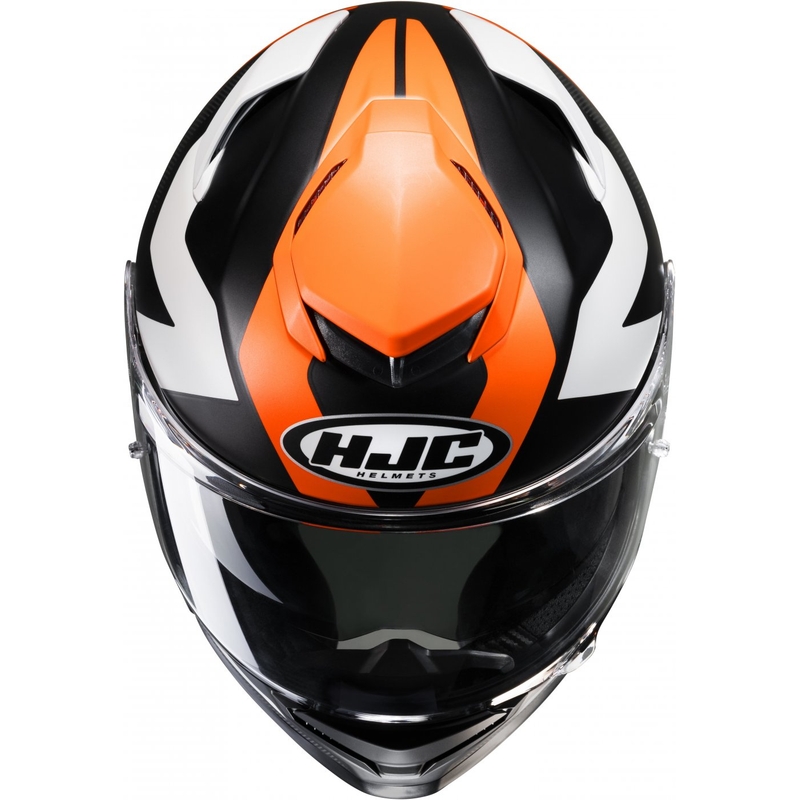 Integraalhelm HJC RPHA 71 Pinna MC7SF zwart-wit-oranje uitverkoop