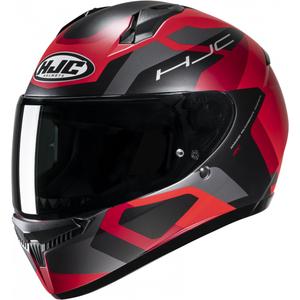 HJC C10 Tins MC1SF zwart-grijs-rood integraal motorhelm