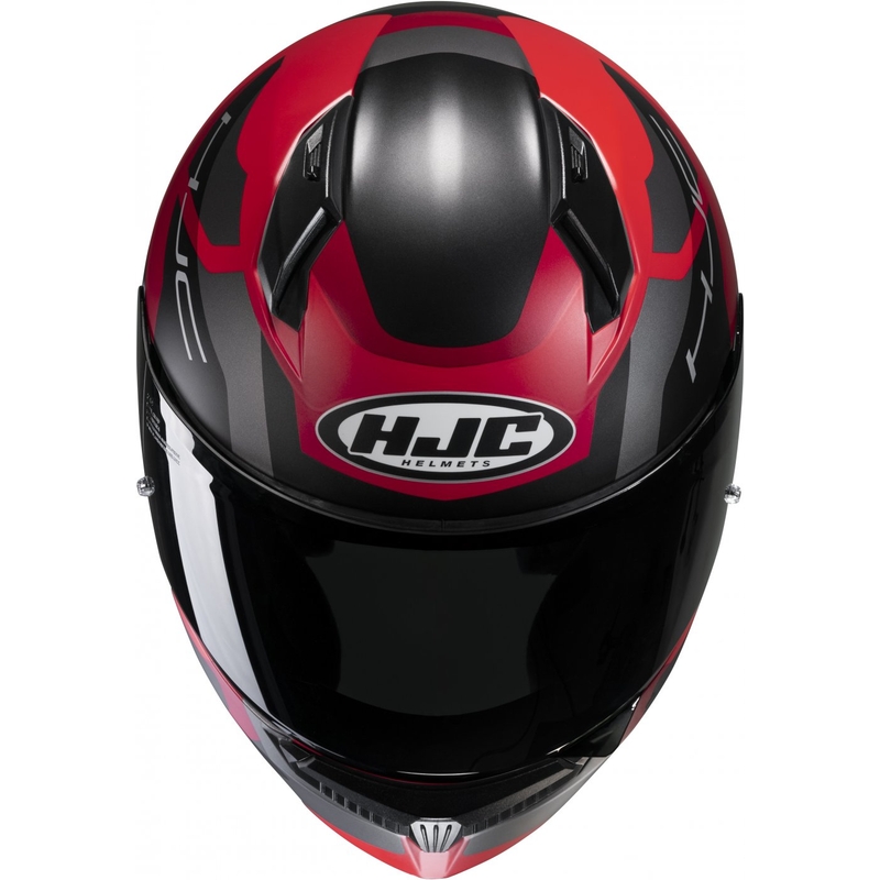HJC C10 Tins MC1SF zwart-grijs-rood integraal motorhelm