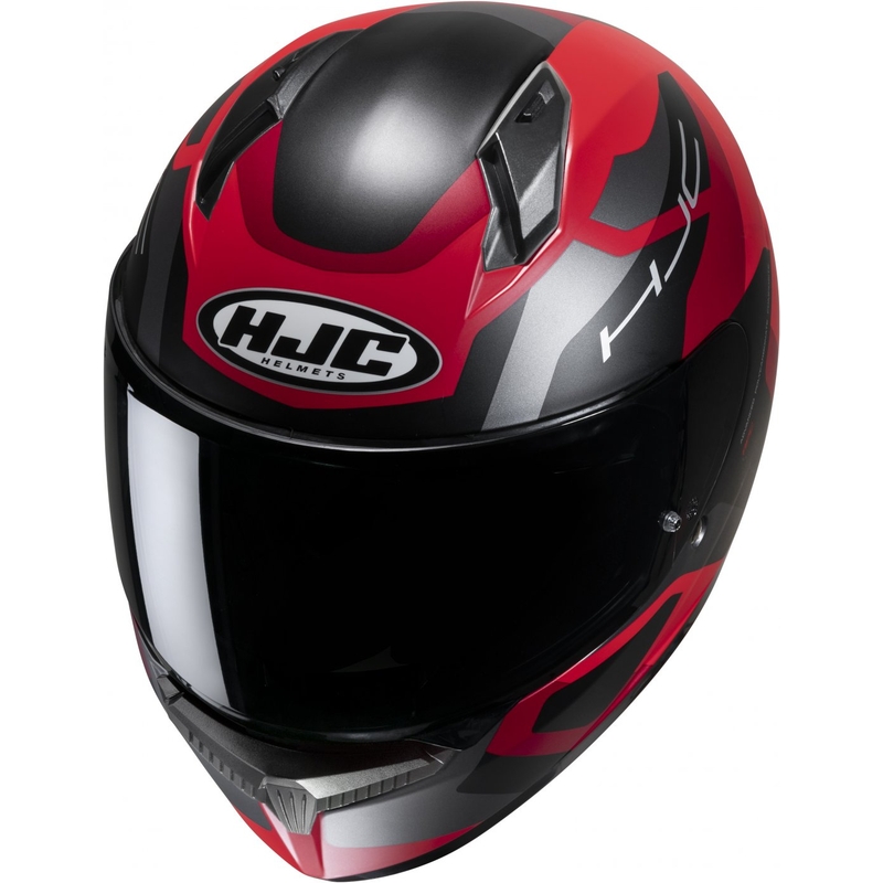 HJC C10 Tins MC1SF zwart-grijs-rood integraal motorhelm